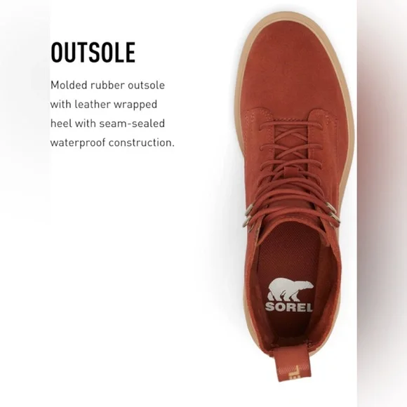 Sorel Women's Hi-Line Heel Lace Boots Size 9.5 - Picture 6 of 6